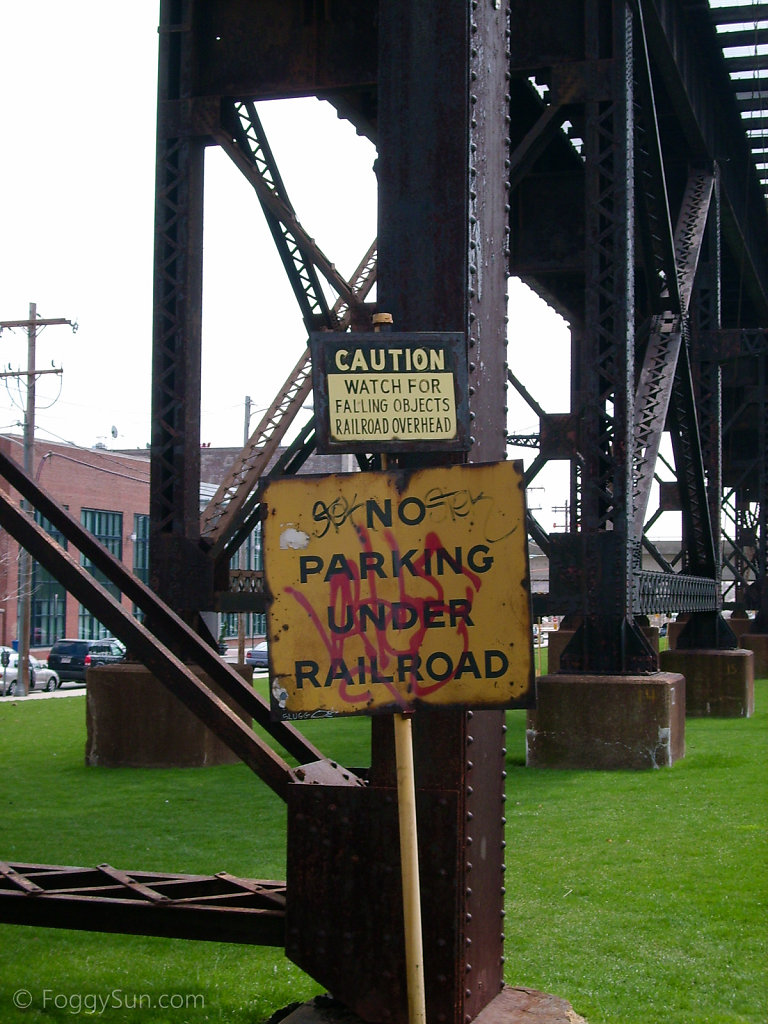 Railway Sign Downtown